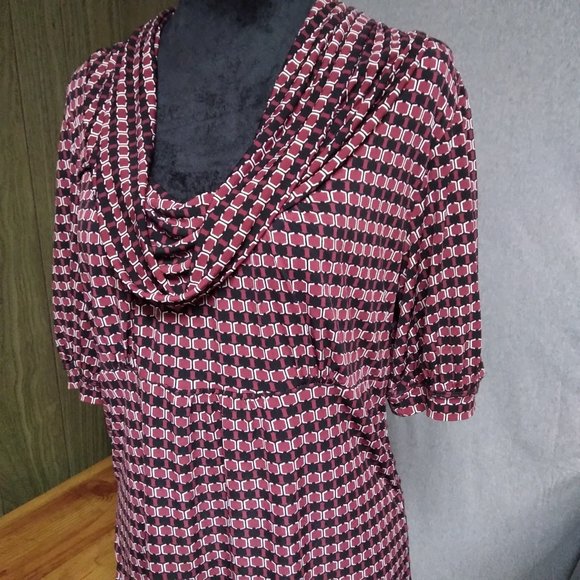 Ann Taylor Loft cowl neck blouse size M - Picture 6 of 14